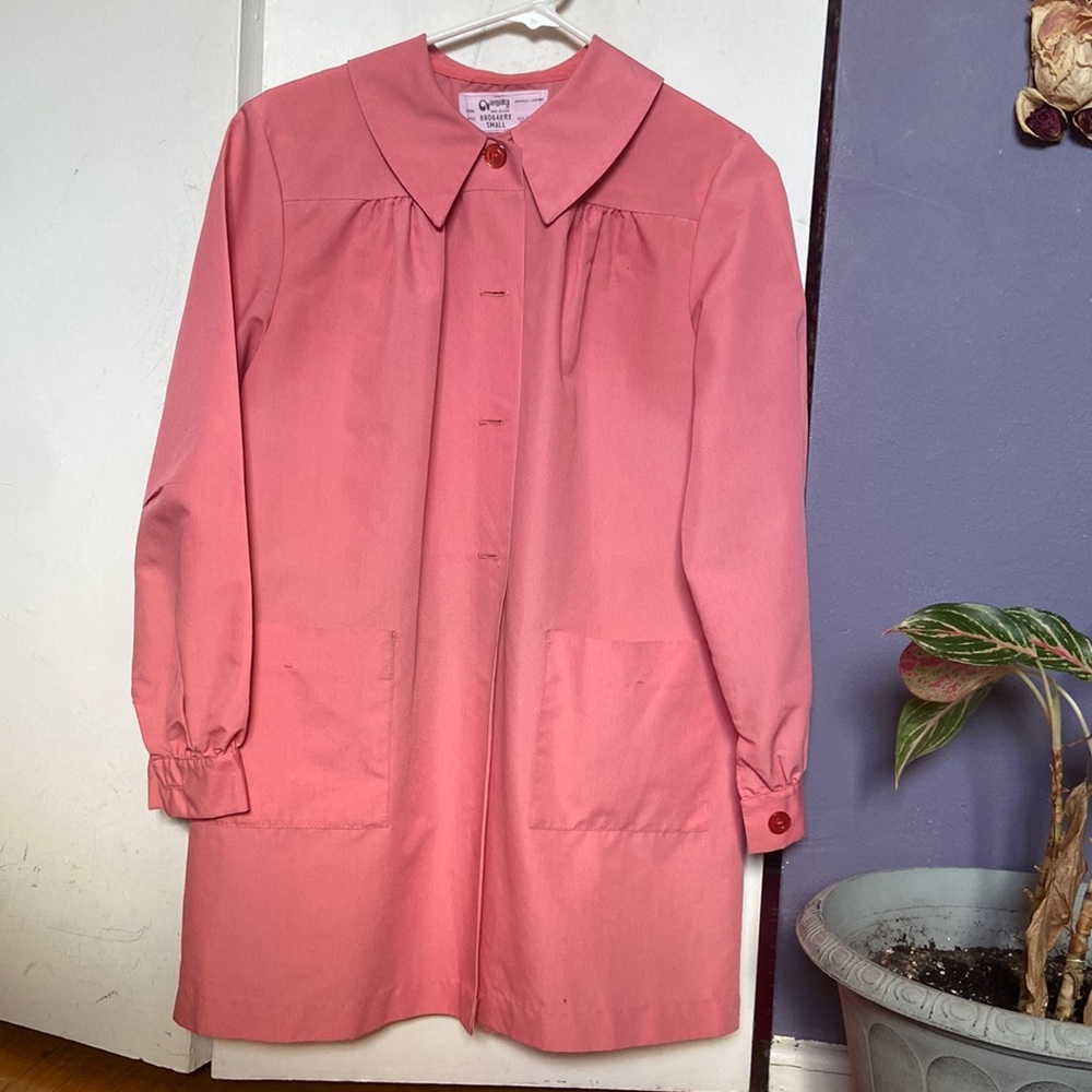 Pink baby doll top. Very warm to wear. Perfect for fall, and winter.